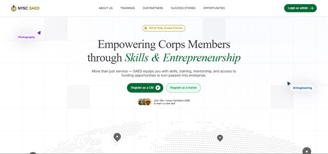 NYSC SAED preview
