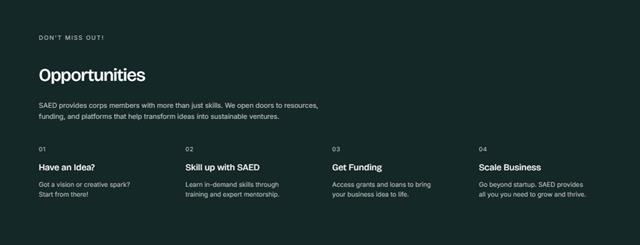 NYSC SAED info preview